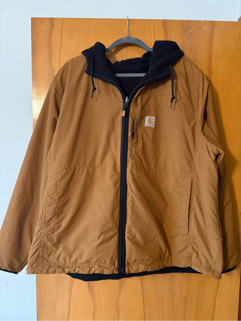 Carhartt Reversible Hooded Sherpa-Lined Performance Jacket